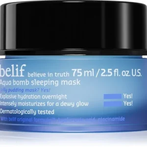 belifAqua Bomb Sleeping Mask intenzív hidratáló maszk éjszakára Árcsökkenés