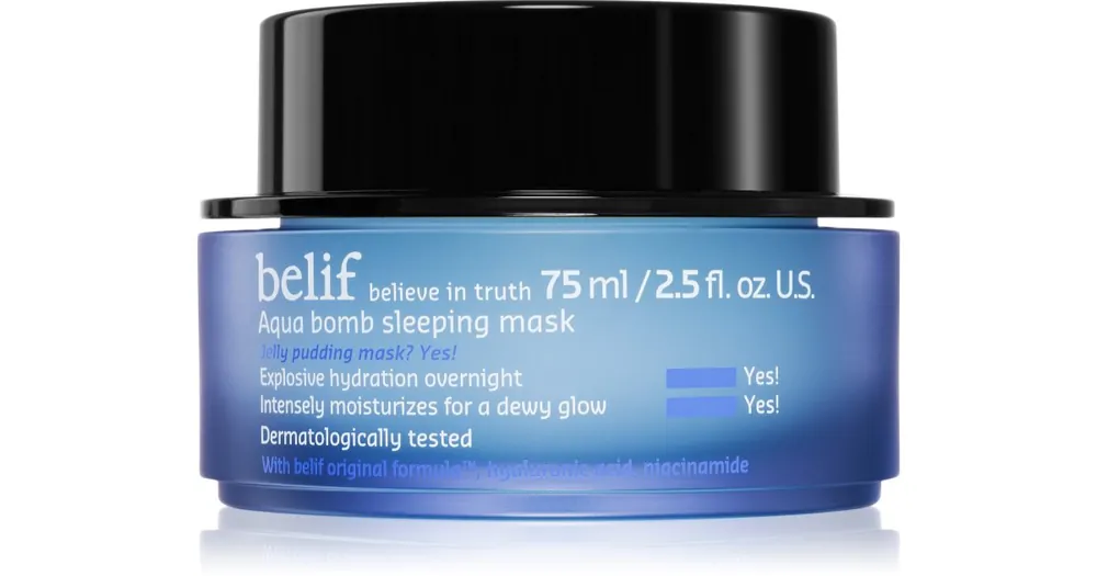 belifAqua Bomb Sleeping Mask intenzív hidratáló maszk éjszakára Árcsökkenés