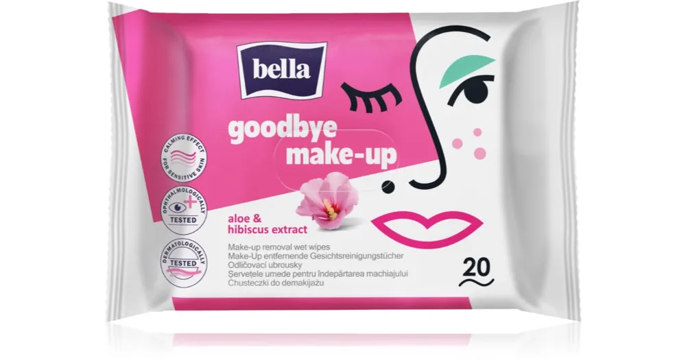 Népszerű BELLAMake Up Aloe Vera Sminkeltávolító kendők