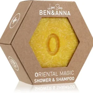 Olcsó BEN&ANNALove Soap Shower & Shampoo szilárd sampon és tusfürdő gél 2 az 1-ben