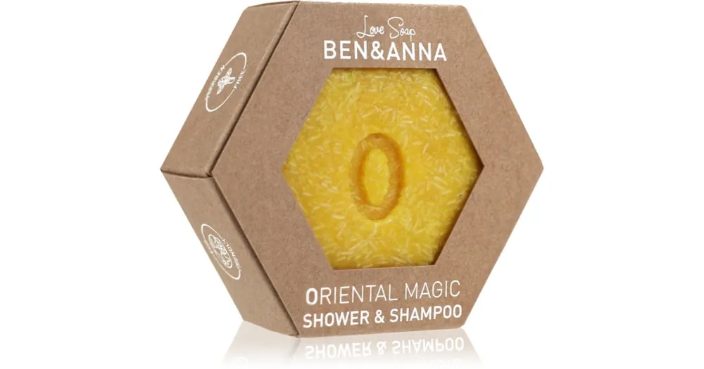 Olcsó BEN&ANNALove Soap Shower & Shampoo szilárd sampon és tusfürdő gél 2 az 1-ben