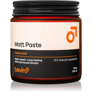 BeviroMatt Paste Medium Hold paszta hajra Vásárlói kedvenc