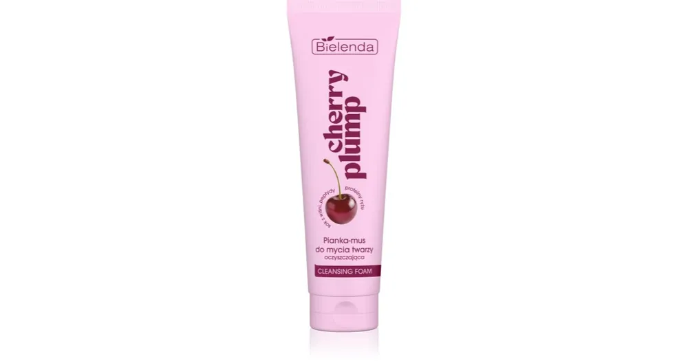 Azonnali szállítás BielendaCherry Plump tisztító és szemlemosó hab