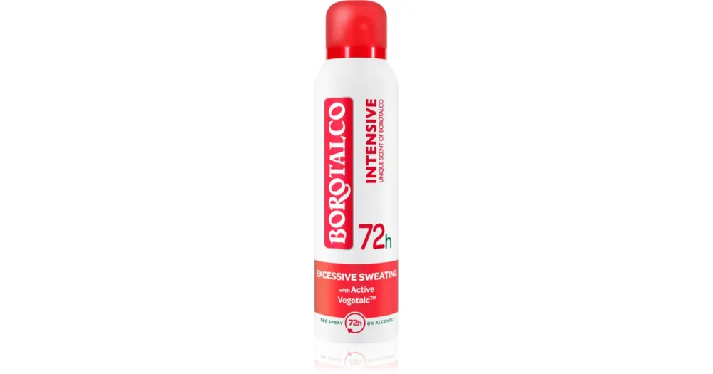 Exkluzív ajánlat BorotalcoIntensive spray dezodor 72 óra
