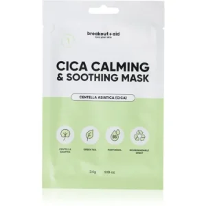 breakout + aidCica Calming & Soothing Mask nyugtató hatású gézmaszk Nézd meg most