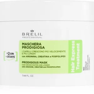 Brelil ProfessionalHair Express Prodigious Mask maszk a haj növekedéséért és megerősítéséért a hajtövektől kezdve Ajánlat