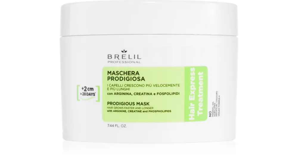 Brelil ProfessionalHair Express Prodigious Mask maszk a haj növekedéséért és megerősítéséért a hajtövektől kezdve Ajánlat