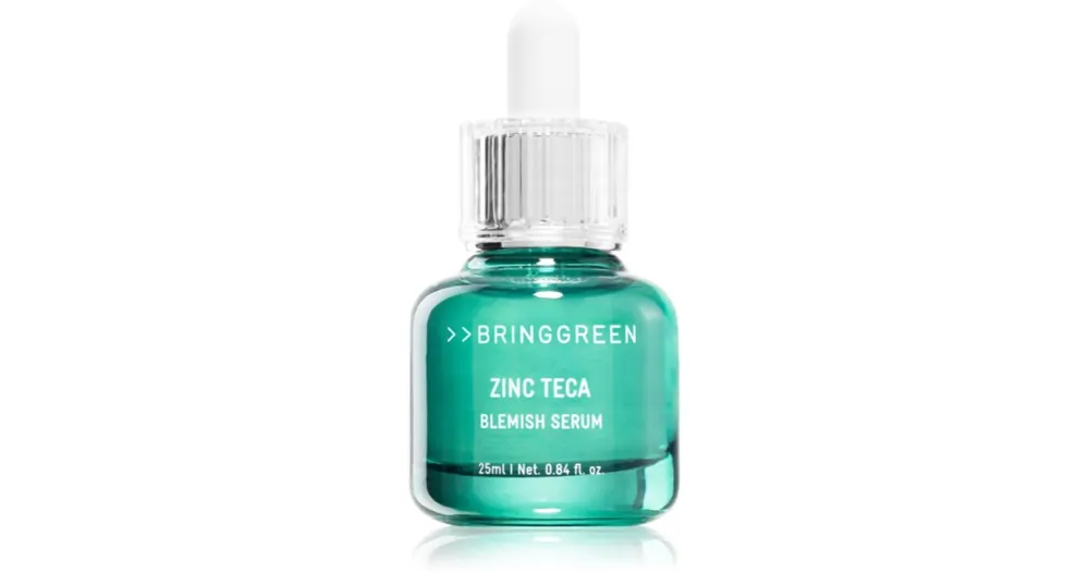 BRINGGREENZinc Teca Blemish Serum nyugtató szérum a kitágult pórusokra Nézd meg most