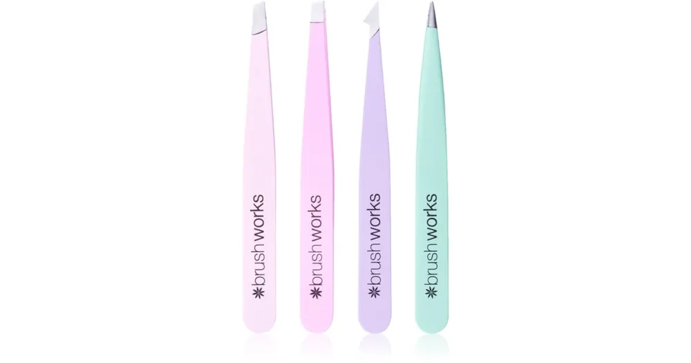 BrushworksTweezer Set Pastel csipeszszett Gyors szállítás