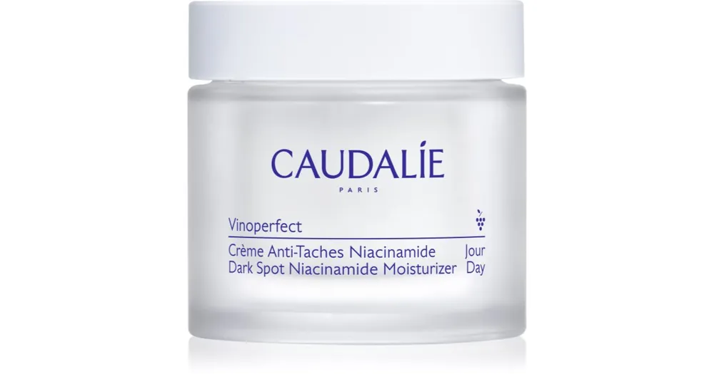 Szuper akció CaudalieVinoperfect Dark Spot Niacinamide Moisturizer élénkítő nappali krém a pigment foltok ellen