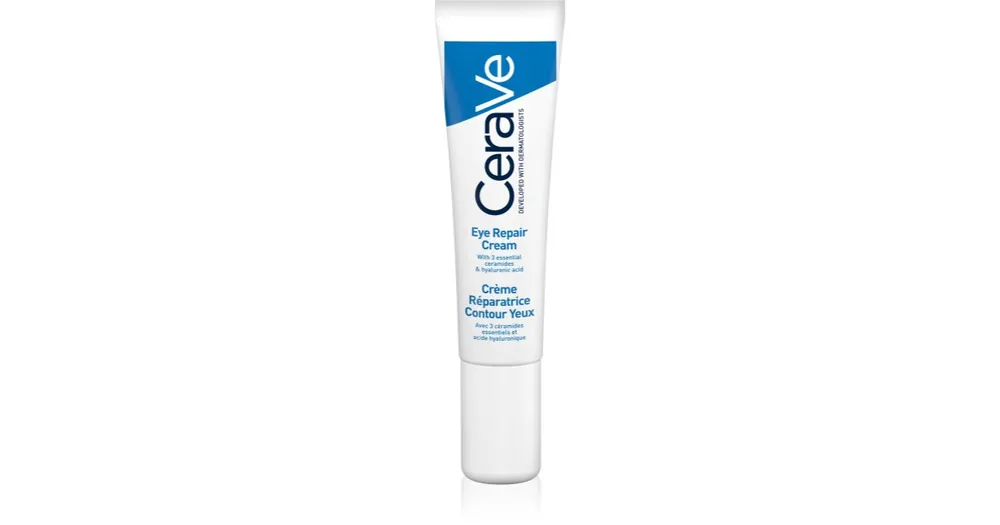 Árcsökkenés CeraVeEye Repair Cream szemkrém a duzzanatokra és a sötét karikákra