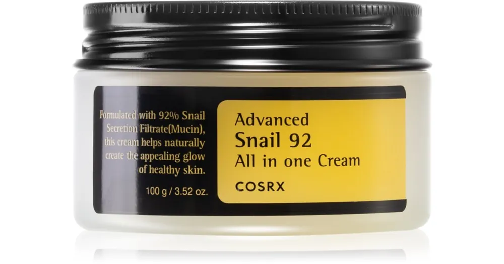Kedvezményes ár CosrxAdvanced Snail 92 All In One intenzív regeneráló krém csigakivonattal
