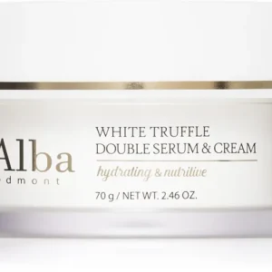d‘AlbaWhite Truffle Double Serum & Cream feszesítő nappali krém és szérum 2 az 1-ben Csak ma
