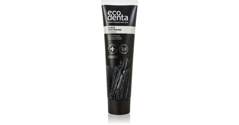 Bestseller EcodentaExpert Black Orange Whitening fekete fogfehérítő fogkrém fluoridmentes