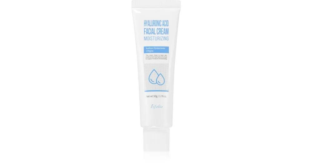 esfolioHyaluronic Acid Moisturizing hidratáló arckrém hialuronsavval Expressz szállítás