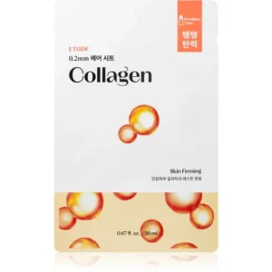 Nézd meg most ETUDE0.2 Therapy Air Mask Collagen szövet arcmaszk a ráncok ellen a bőr hidratálásáért és feszességéért