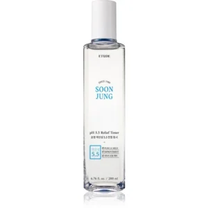 ETUDESoonJung pH 5.5 Relief Toner nyugtató tonik arcra az arcbőr regenerálására és megújítására Expressz szállítás