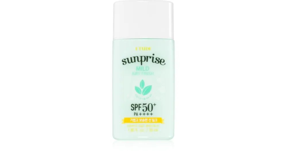 Ajánlat ETUDESunprise Mild Airy Finish ásványi védő fluid arcra SPF 50+