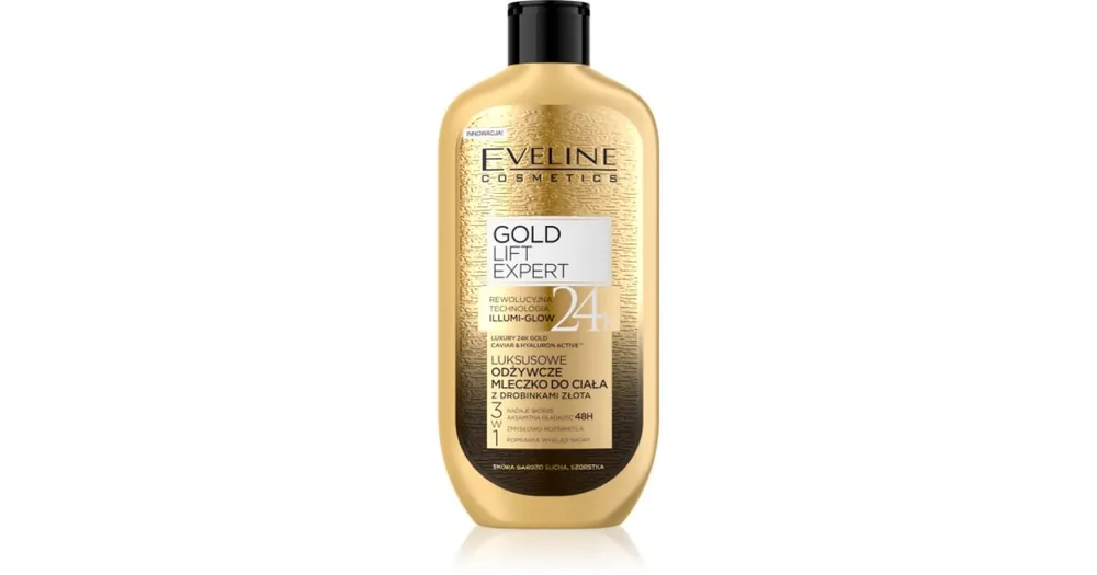 Outlet Eveline CosmeticsGold Lift Expert tápláló testkrém aranytartalommal