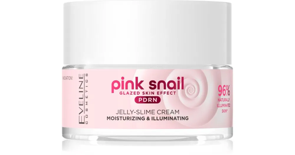 Eveline CosmeticsPink Snail Glazed Skin Effect élénkítő krém Alacsony ár