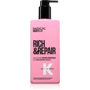 FarmonaHair Clinic Smoothing Regenerating Conditioner regeneráló kondicionáló száraz és sérült hajra Rendeld meg most