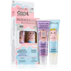 Azonnal elérhető Floslek LaboratoriumVege Lip Care ajándékszett a száraz ajkakra