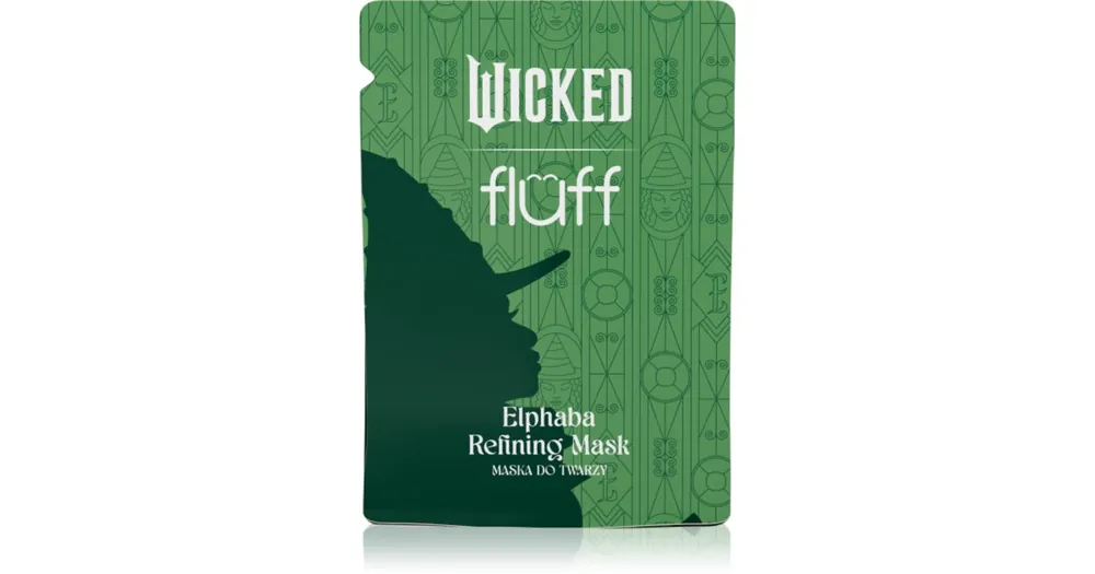 FluffWicked Elphaba Refining Mask egyszer használatos fátyolmaszk arcra Alacsony ár