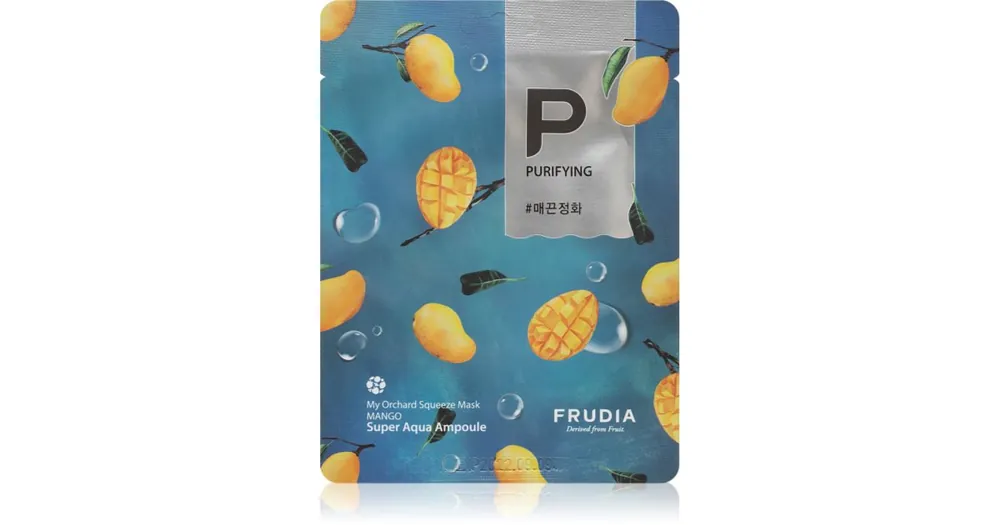 FrudiaMy Orchard Mango tápláló gézmaszk Gyors kiszállítás