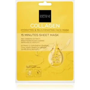Gabriella SalveteFace Mask Collagen arcmaszk az élénk és kisimított arcbőrért Olcsóbb