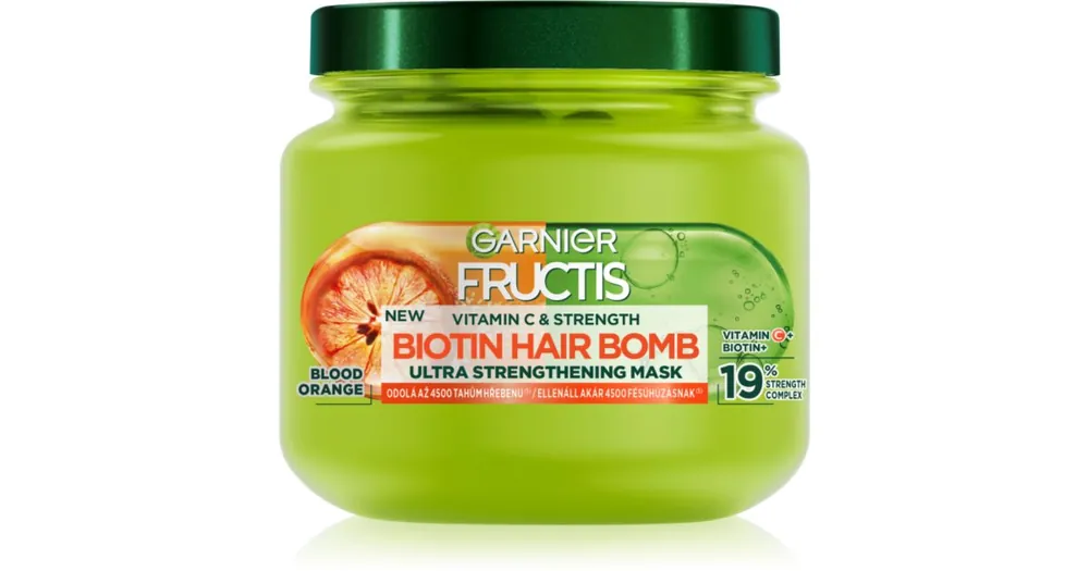 GarnierFructis Vitamin & Strength mélyen tápláló hajmaszk Nézd meg most