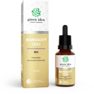 Gyors szállítás Green IdeaOrganic almond oil mandulaolaj hidegen sajtolt