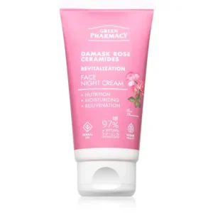 Green PharmacyDamask Rose & Ceramides Night Face Cream éjszakai arckrém Olcsóbb