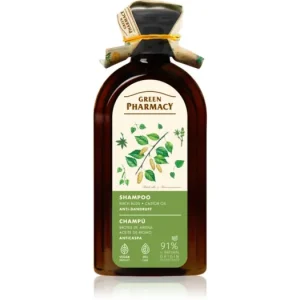 Green PharmacyBirch Buds & Castol Oil Shampoo korpásodás elleni sampon Korlátozott ajánlat