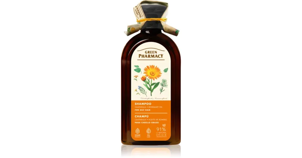 Kedvezményes ár Green PharmacyCalendula Shampoo sampon normál és zsíros hajra