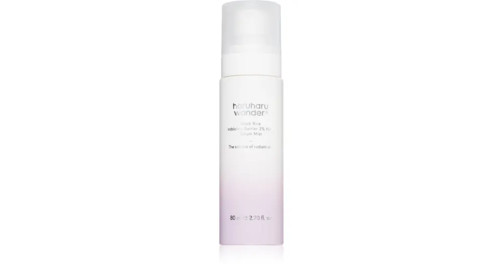 Vásárlói kedvenc Haruharu WonderBlack Rice Probiotics Barrier NAD+ Serum Mist megújító arcszérum spray -ben