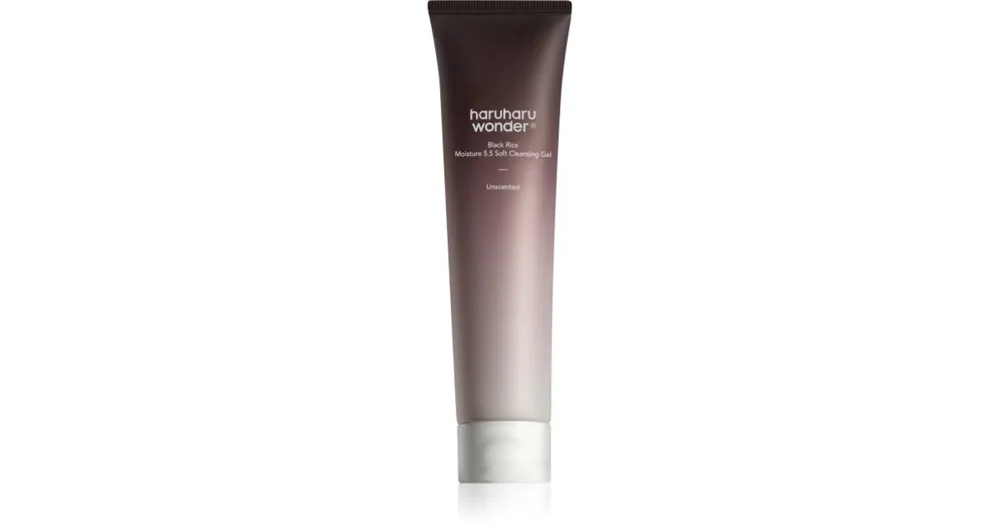 Expressz kézbesítés Haruharu WonderBlack Rice Triple AHA Gentle Cleansing Gel lágy tisztító gél hidratáló hatással
