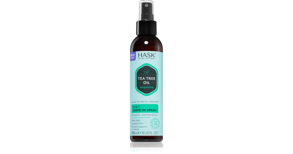 HASKTea Tree Oil & Rosemary leöblítést nem igénylő spray száraz, viszkető fejbőrre Ne maradj le