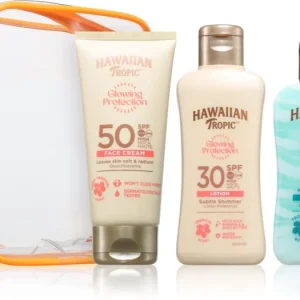 Hawaiian TropicGlowing Protection Trio utazási készlet napozáshoz Vedd meg most