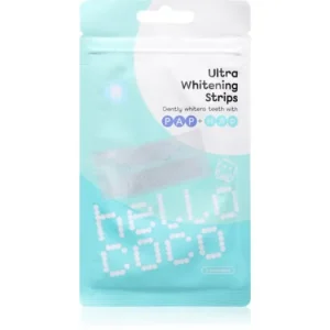 hello cocoUltra Whitening Strips fogfehérítő szalag Újdonság