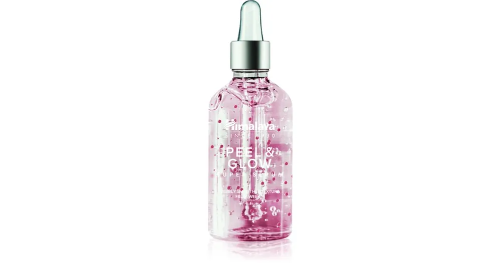 Ne maradj le Himalaya HerbalsPeel&Glow Super Serum nappali hámlasztó szérum élénkítő hatással