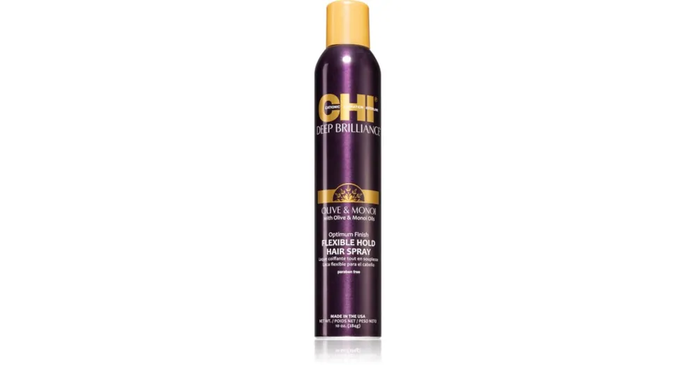 CHIBrilliance Flexible Hold Hair Spray hajlakk könnyű fixálással Biztonságos fizetés