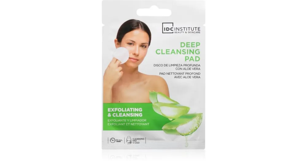 Biztonságos fizetés IDC InstituteAloe Vera sminklemosó vattakorong