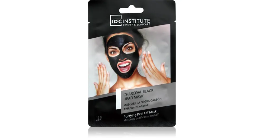 IDC InstituteCharcoal Blackhead Mask mitesszerek elleni, lehúzható aktív szén maszk Népszerű