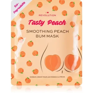 Ne maradj le I Heart RevolutionTasty Peach intenzív hidrogélmaszk a fenékre és a csípőre