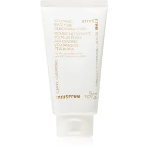 Kedvezmény innisfreeVolcanic BHA Pore Cleansing Foam finoman tisztító hab a bőr kisimításáért és a pórusok minimalizásáért