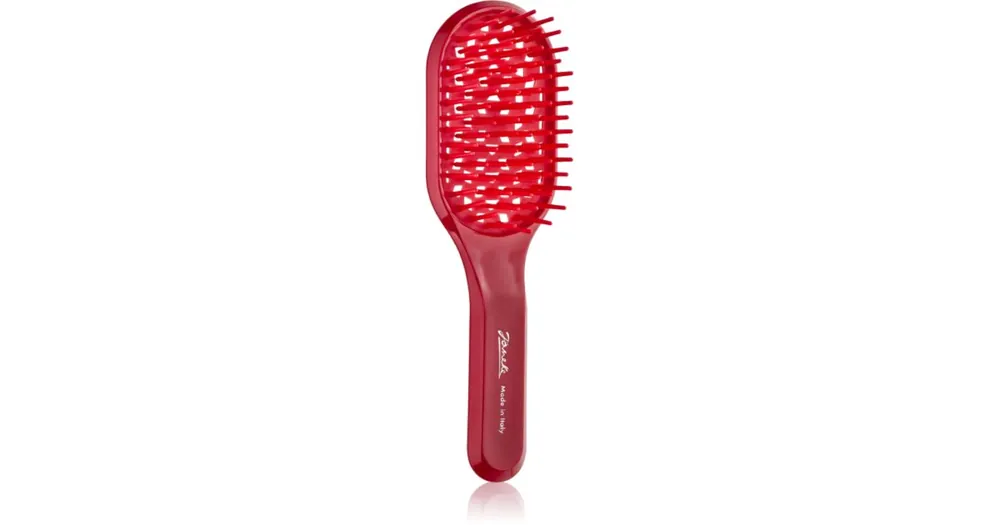 Olcsóbb JanekeCurvy Vented Brush lapos kefe a gyorsabban beszárított hajhoz