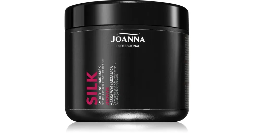 JoannaProfessional Silk regeneráló és hidratáló hajmaszk Biztonságos fizetés