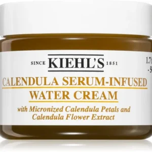 Kiehl‘sCalendula Serum-Infused Water Cream könnyű hidratáló nappali krém minden bőrtípusra, beleértve az érzékeny bőrt is Csak ma