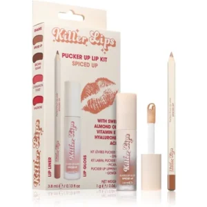 Vedd meg online Killer LipsPucker Up Lip Kit szett az ajkakra hölgyeknek Spiced Up