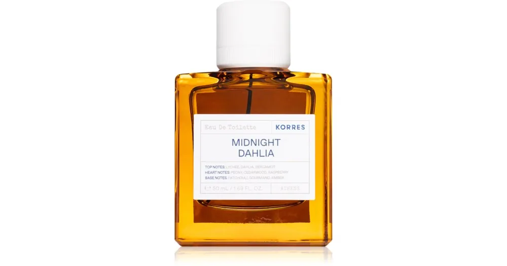Vedd meg online KorresMidnight Dahlia Eau de Toilette hölgyeknek
